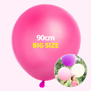 90cm 대형풍선(1입)핑크 8809554561713
